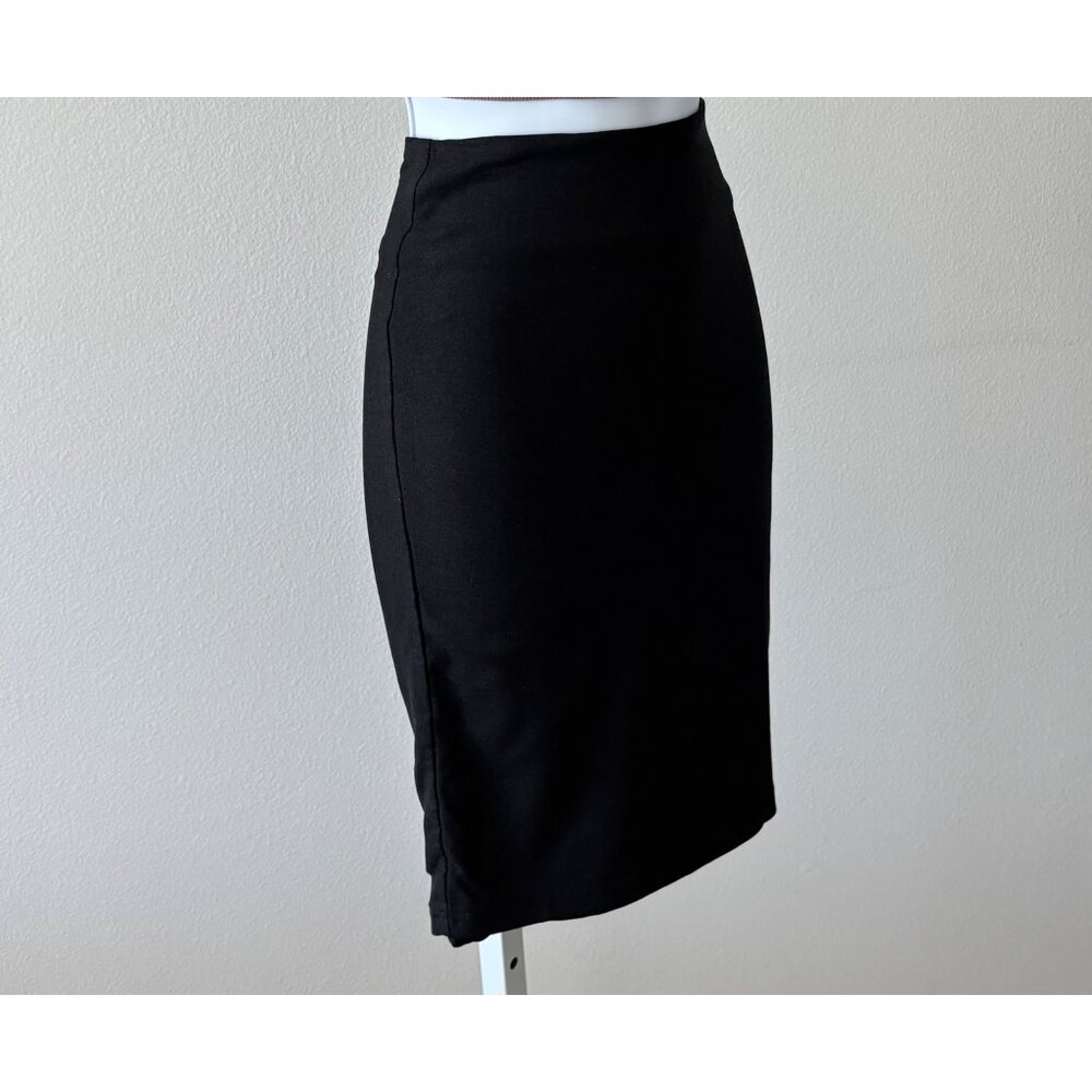 Mini Skirt Small BodyCon Gold Zip Adjustable Slit Streetwear Minimalist Preppy - Picture 4 of 15
